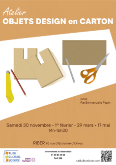 OBJETS DE DESIGN EN CARTON