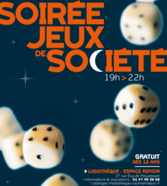 Soirée jeux de société