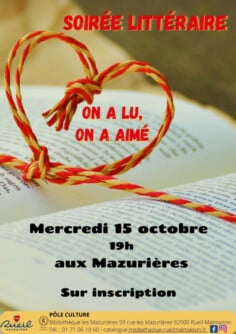"On a lu, on a aimé" soirée coups de coeur avec les bibliothécaires