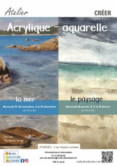 ACRYLIQUE-AQUARELLE : LE PAYSAGE