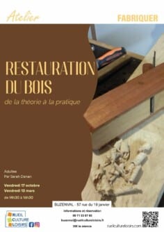 RESTAURATION DU BOIS : de la théorie à la pratique