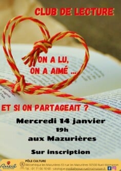 « On a lu, on a aimé » soirée coups de coeur avec les bibliothécaires