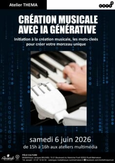 Atelier théma – Café IA : Création musicale avec IA Générative