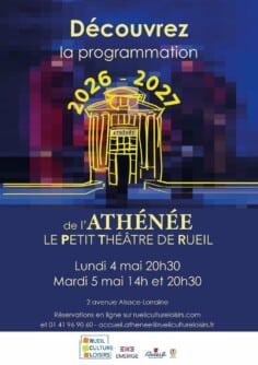 Présentations de saison de l&rsquo;Athénée-le Petit Théâtre de Rueil