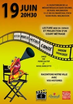 Spectacle « Et si Rueil m&rsquo;était conté : racontons notre ville avec vos histoires »