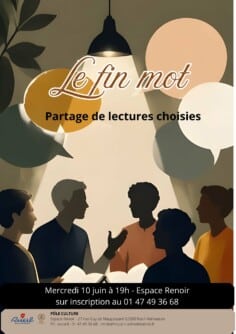 Le fin mot : partage de lectures choisies
