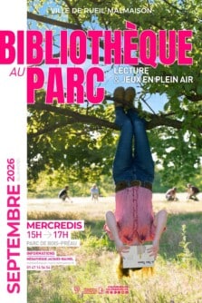 Bibliothèque au Parc. Lecture & jeux en plein air