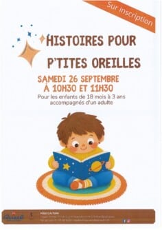 Histoires pour p&rsquo;tites oreilles, par Alice Taverny