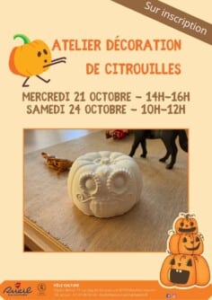Atelier créatif : décoration de citrouilles