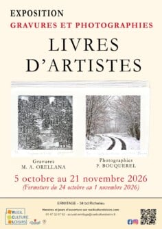 GRAVURES ET PHOTOGRAPHIES : LIVRES D&rsquo;ARTISTES