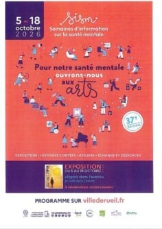 Exposition « Espoir dans l&rsquo;avenir : je crée donc j&rsquo;existe », dans le cadre des semaines d&rsquo;information sur la santé mentale